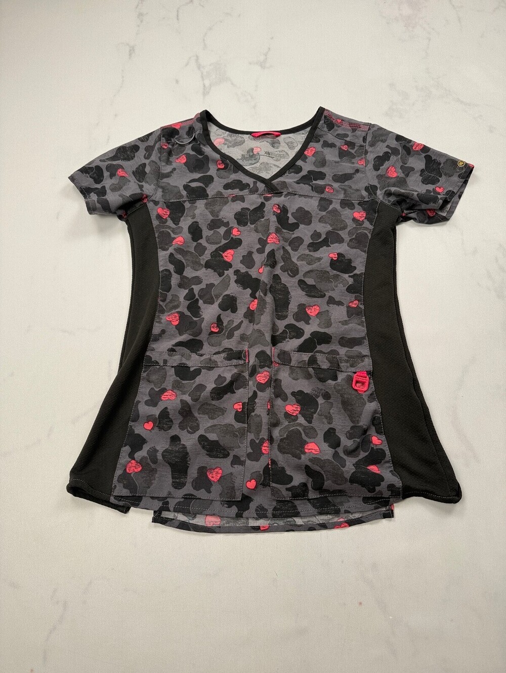 Carhartt Printed Blouse Black 2000s Street Style - Womens XS
